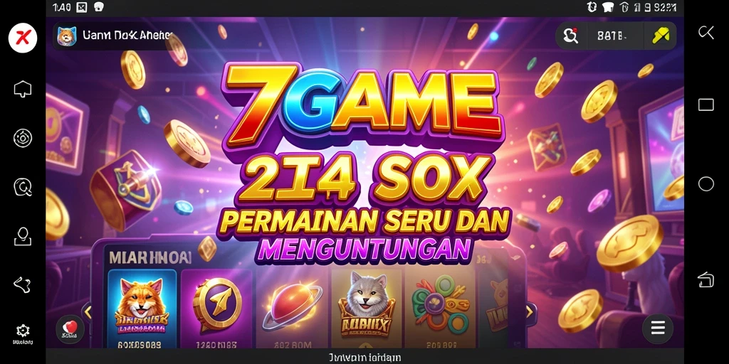 Screenshot gameplay 7GAME menampilkan keseruan bermain slot.