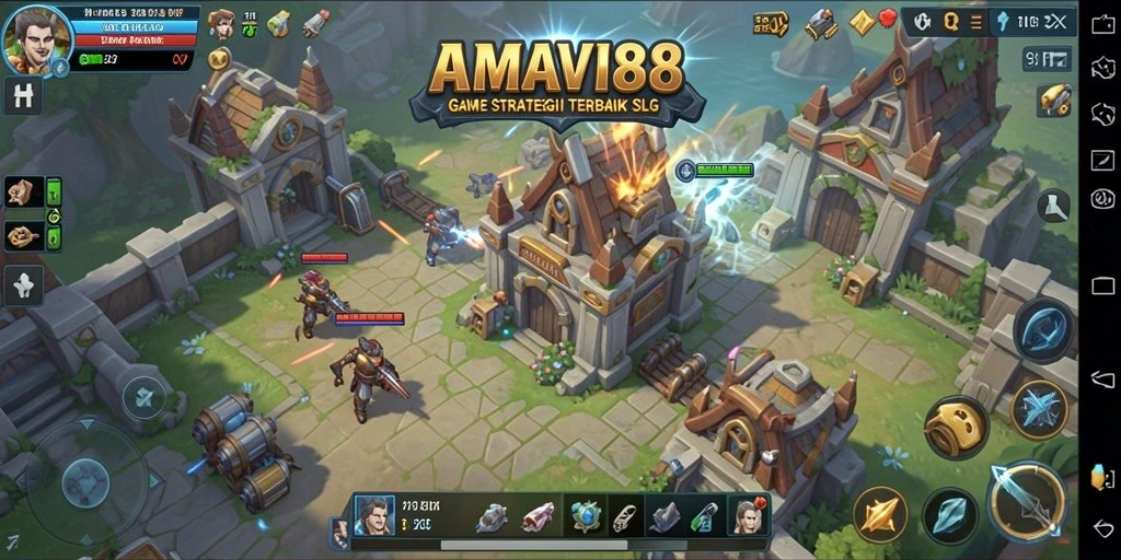 Tampilan gameplay menarik dan strategis dari AMAVI88.
