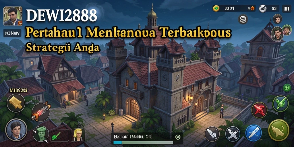 Screenshot gameplay DEWI288 menampilkan aksi Tower Defense yang mendebarkan.