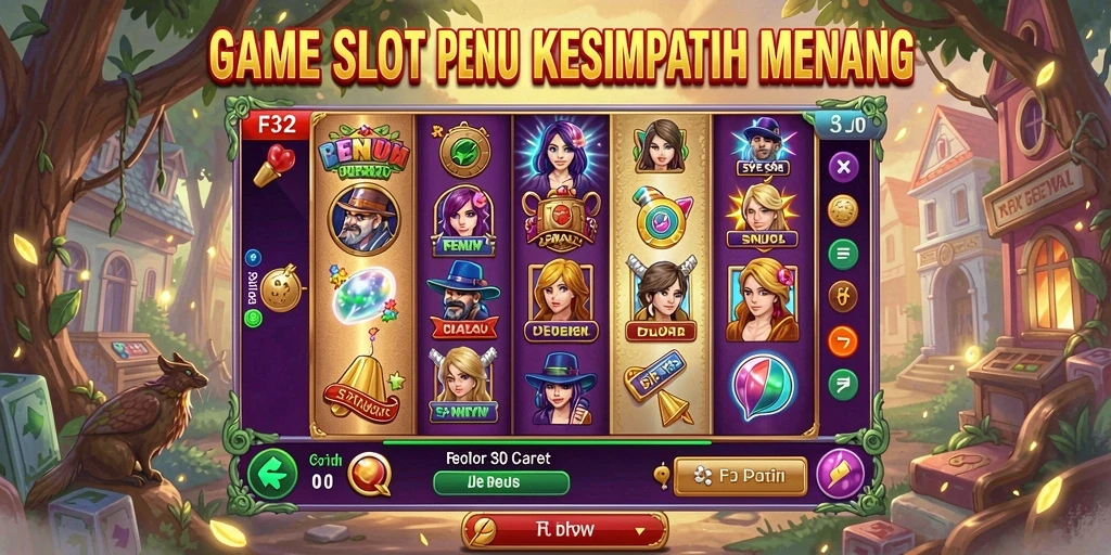 Tangkapan layar gameplay Slot F32 yang menarik dan penuh warna.