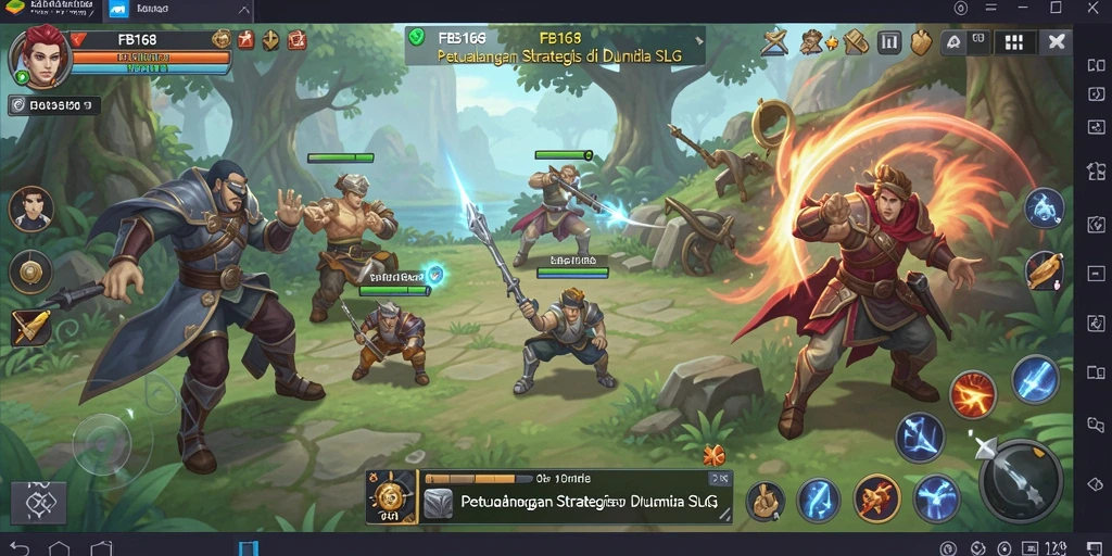 Tampilan gameplay FB168 yang menarik dalam aksi strategi.