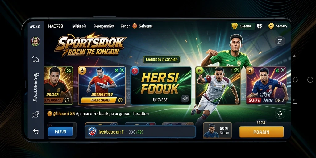 Tampilan gameplay Sportsbook HAO788 yang menarik dan interaktif.