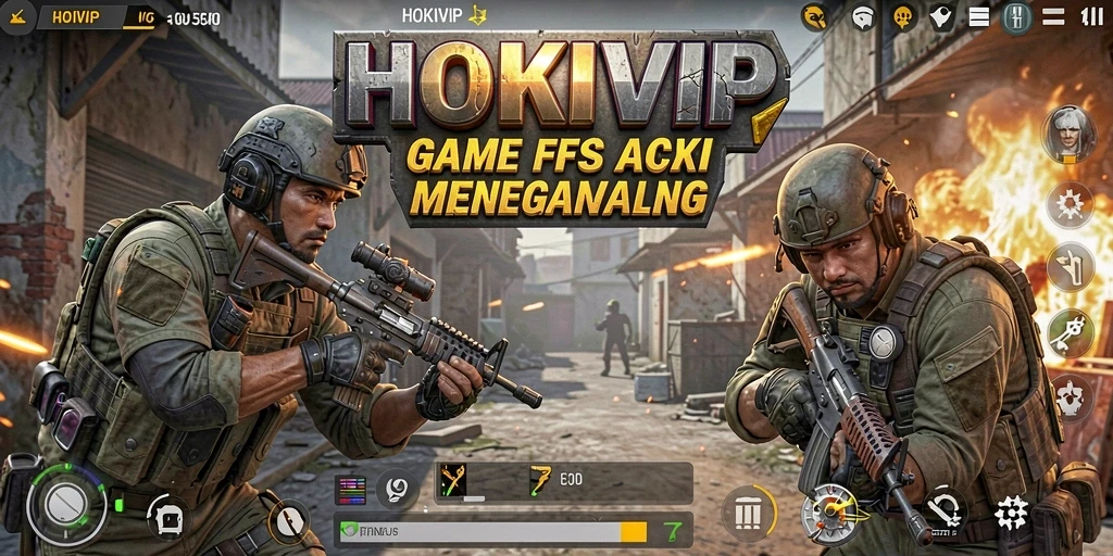 Tampilan gameplay HOKIVIP yang intens dan penuh aksi.