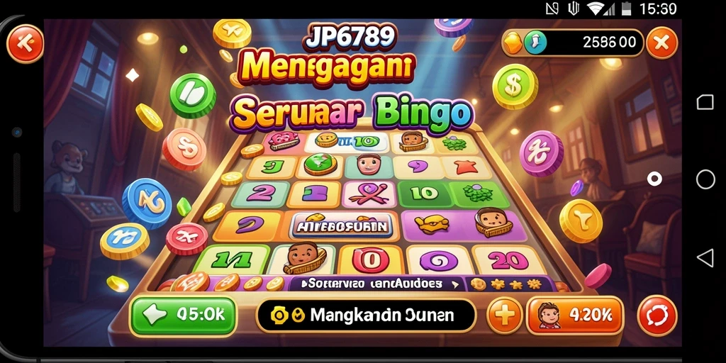 Screenshot gameplay JP6789 yang menunjukkan keseruan bermain Bingo.