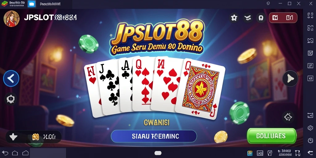 Tampilan gameplay Domino yang seru dan menantang di JPSLOT88.