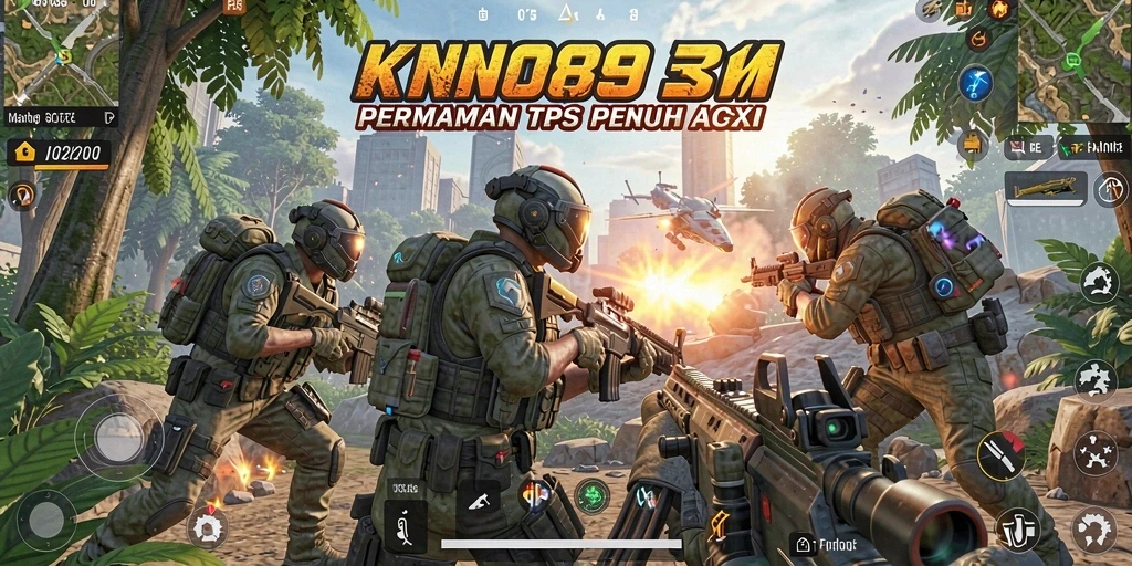 Tangkapan layar KNO89 menampilkan aksi seru dalam permainan TPS.