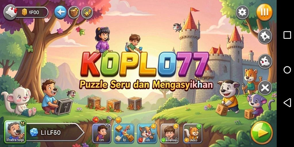 Tampilan gameplay KOPLO77 yang menarik dan menantang.
