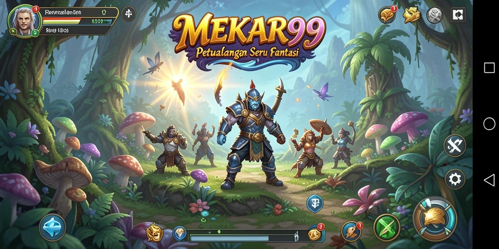 Tampilan gameplay <strong>MEKAR99</strong> yang seru dan penuh tantangan.