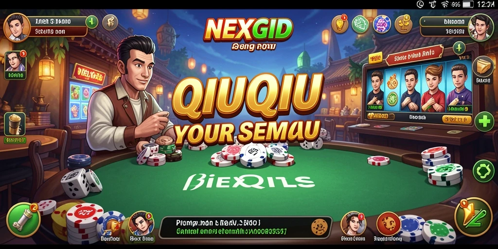 Gameplay seru QiuQiu di NEXGID yang penuh strategi.