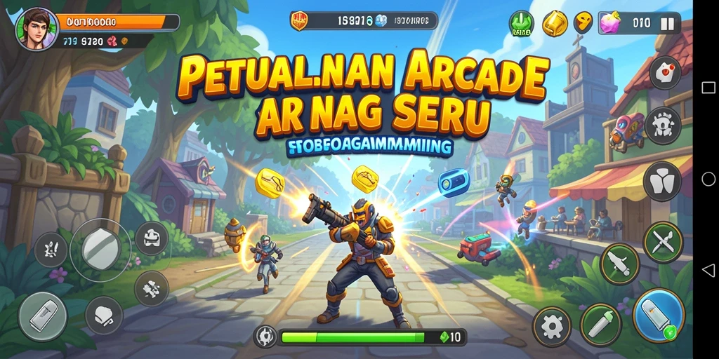 Tampilan penuh warna dari gameplay SOBATGAMING yang mengasyikkan.