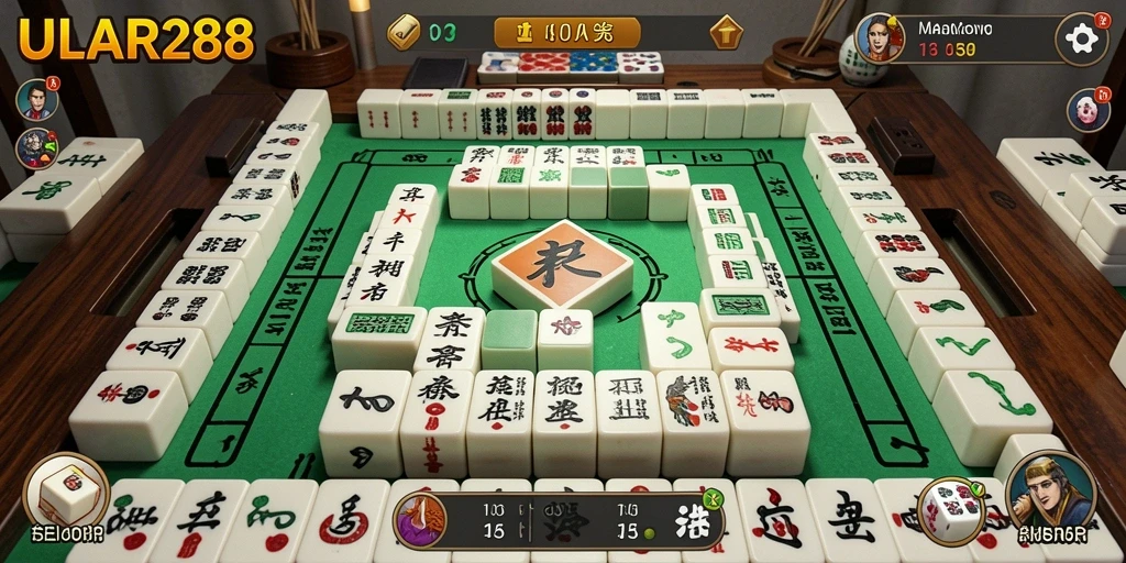 Tampilan screenshot ULAR288 saat bermain Mahjong yang menantang dan seru.
