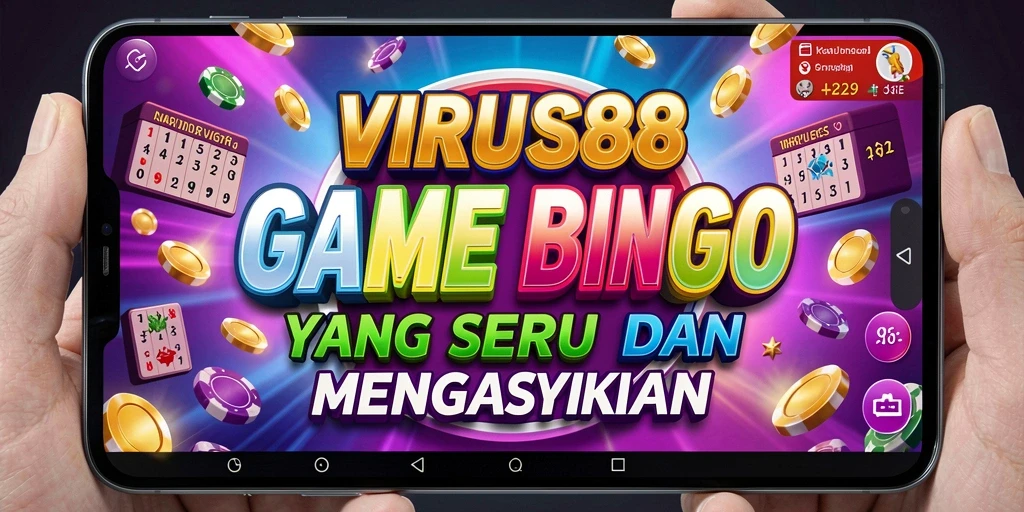 Tampilan gameplay seru dari VIRUS88 dengan aksi Bingo yang mengasyikkan.