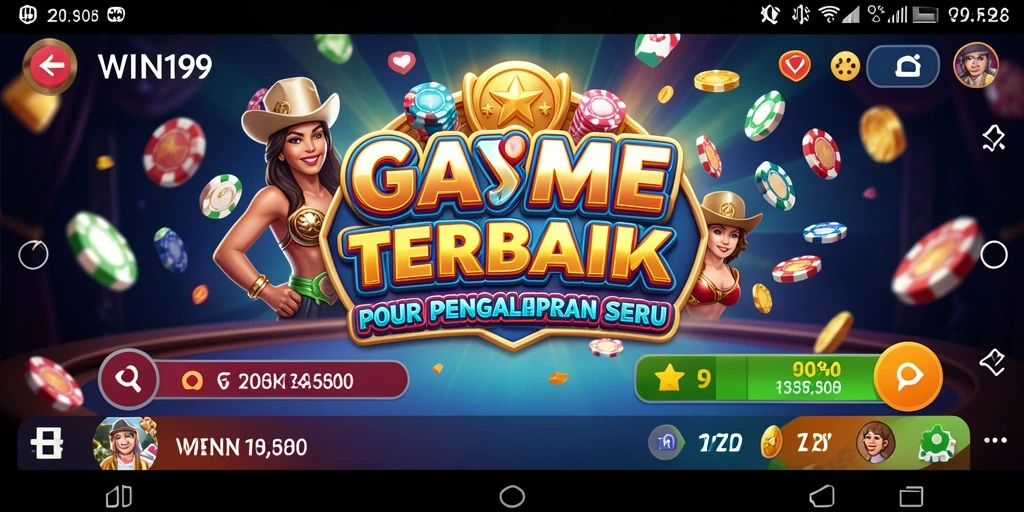 Tampilan gameplay seru dari WIN199 dalam dunia Kasino.